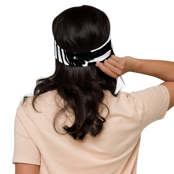 African Zebra Pattern Headband