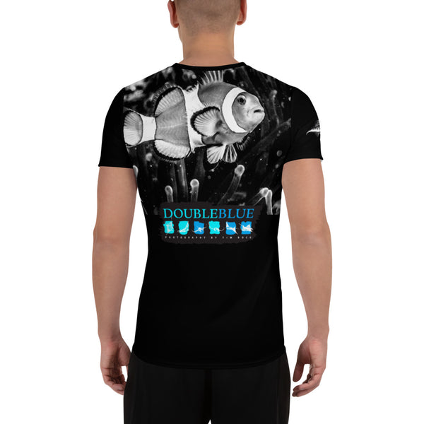 Double Blue Images Pygmy All-Over Print Men's Athletic T-shirt