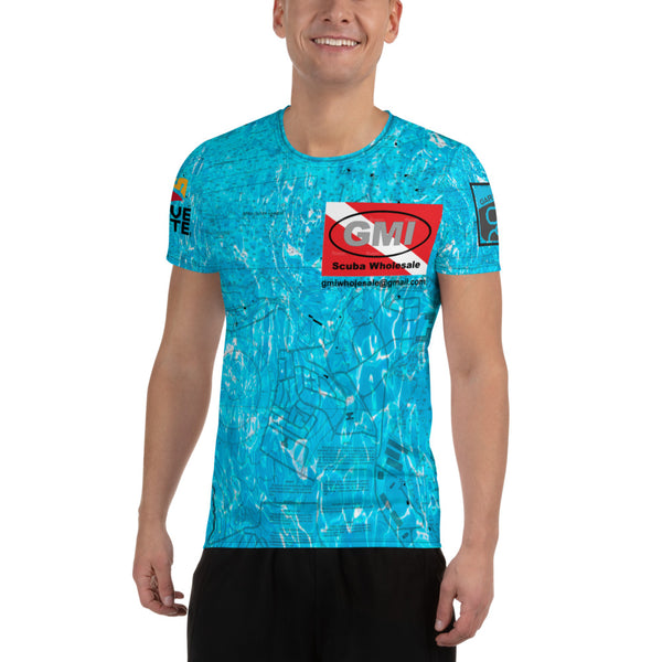 Garmin All-Over Print Men's Athletic T-shirt