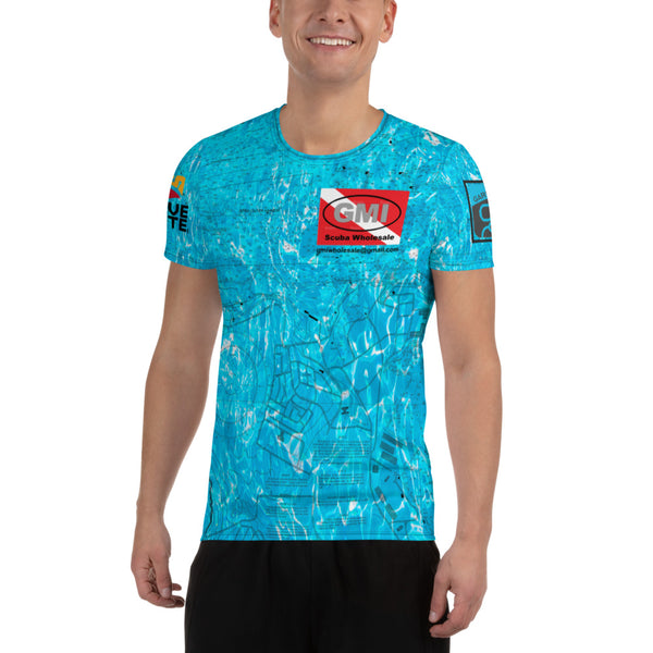 Garmin All-Over Print Men's Athletic T-shirt