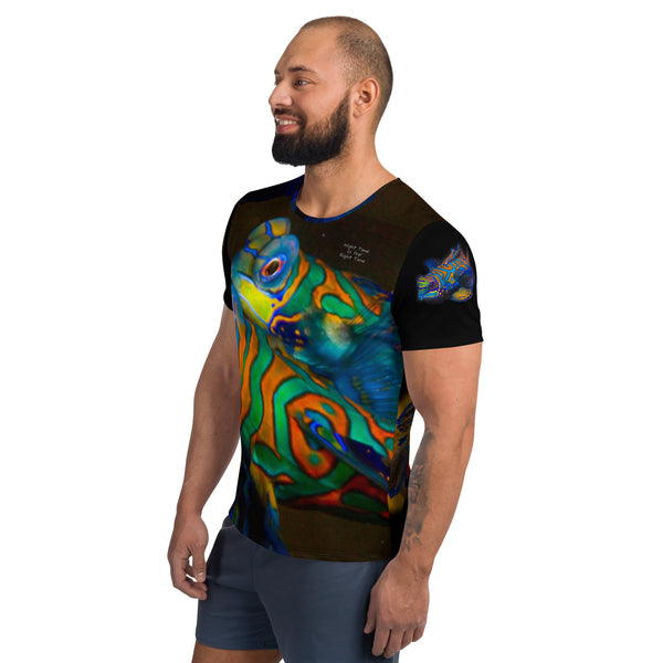 "Night Time Is the Right Time" Mandarinfish designT-shirt