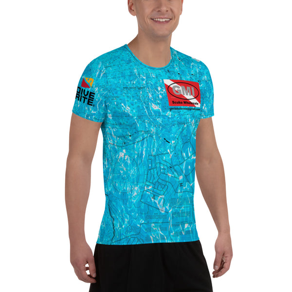 Garmin All-Over Print Men's Athletic T-shirt