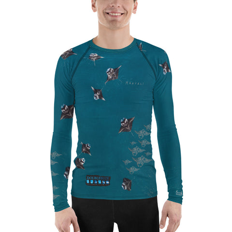 Mantas!! Men's Rash Guard