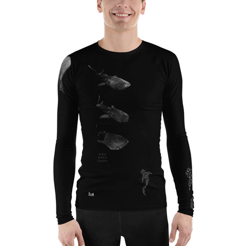 Ninja Whale Sharks Men's Rash Guard