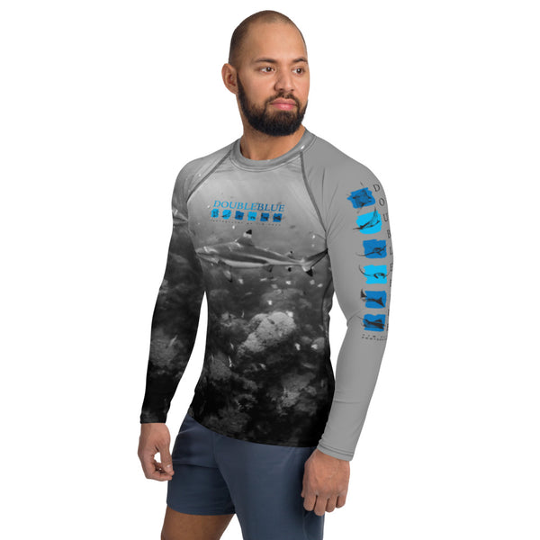 Doubleblue Logo Blacktip Men's Rash Guard