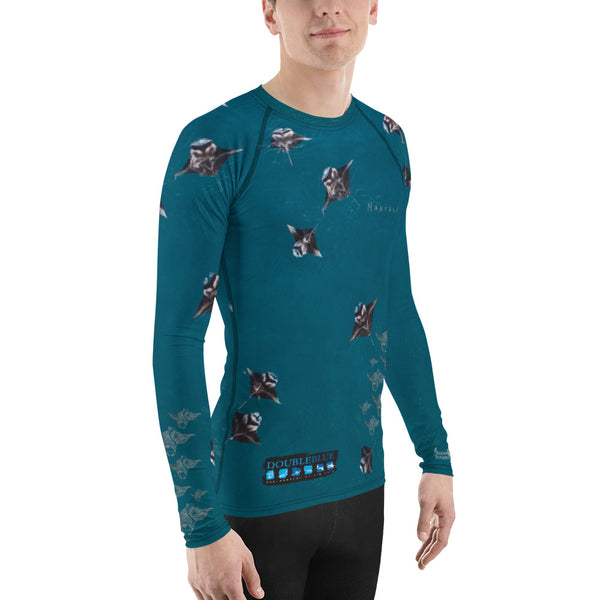Mantas!! Men's Rash Guard