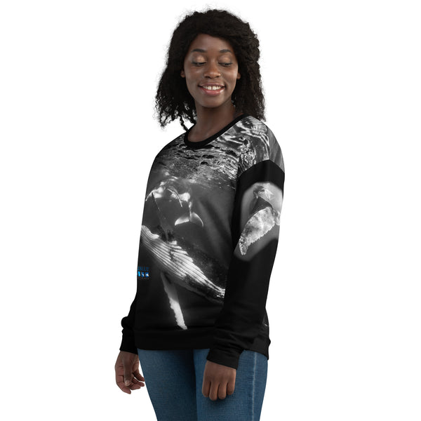 Humpback Happiness Unisex Sweatshirt