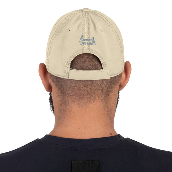 Eagle Ray City Ocean Dreams Distressed Dad Hat