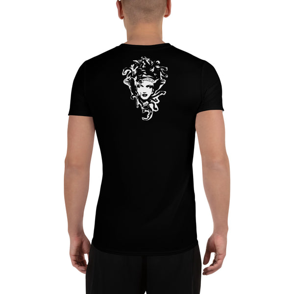 Medusa by Artist Yoko Tomita design All-Over Print Men's Athletic T-shirt