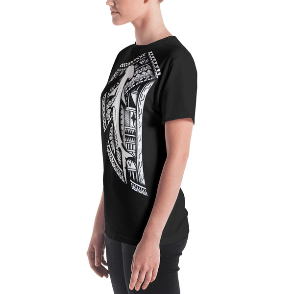 Tribal Hammerhead Leo Pugram Cut & Sew Women's T-shirt