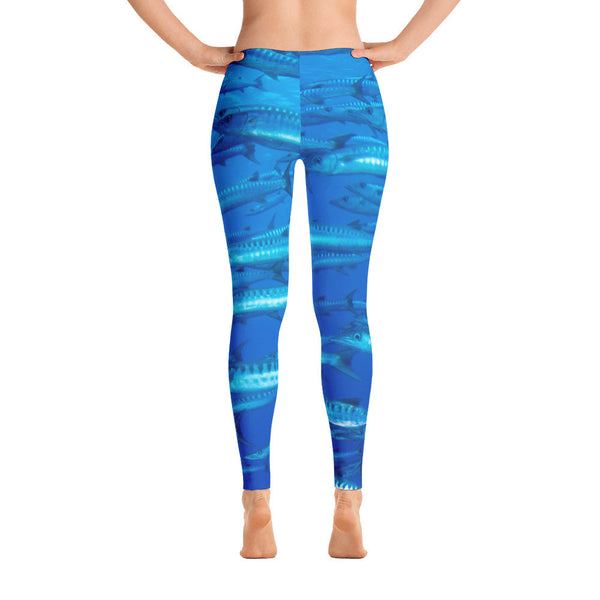 Blue Cudas Leggings