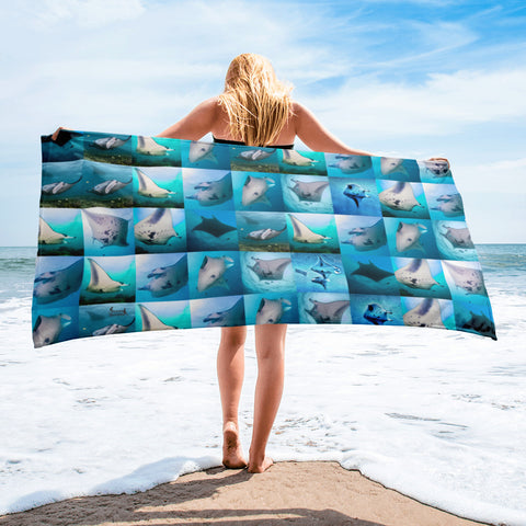 Mantas All Over Towel