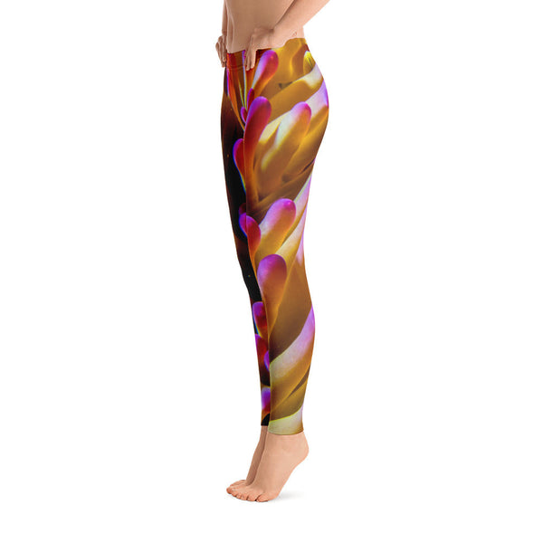 Purple-tipped Anemone Leggings