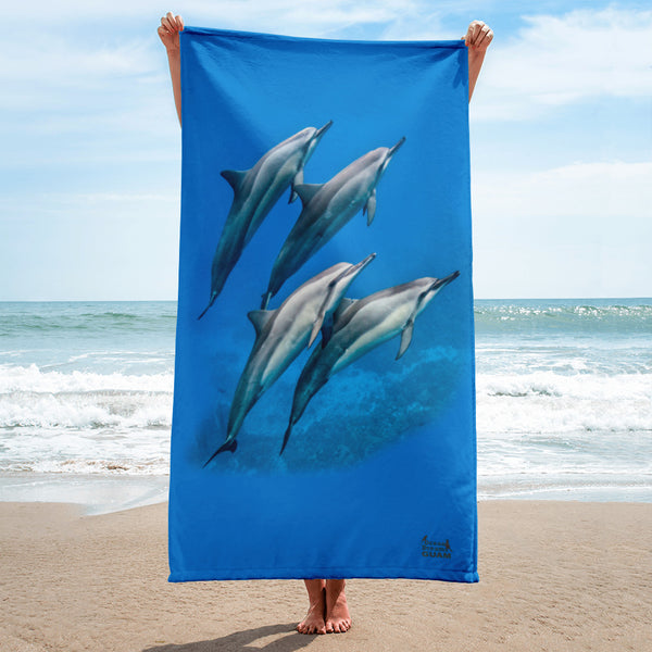 Dolphin Blue Towel