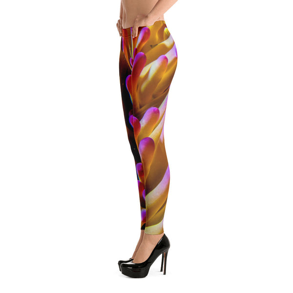 Purple-tipped Anemone Leggings