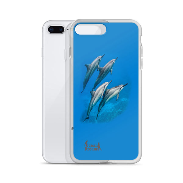 Dolphin Blue iPhone Case