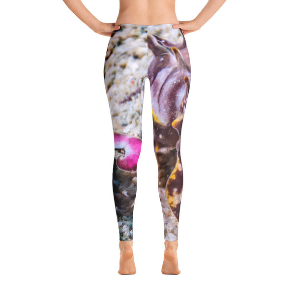 Flambouyant Cuttlefish Design Leggings