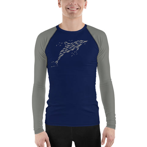 Dolphin Dreaming Men's Rash Guard