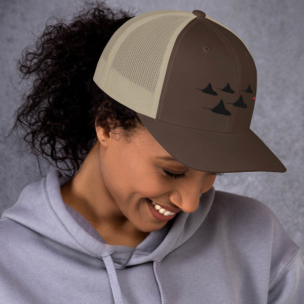 Eagle Ray City Trucker Cap