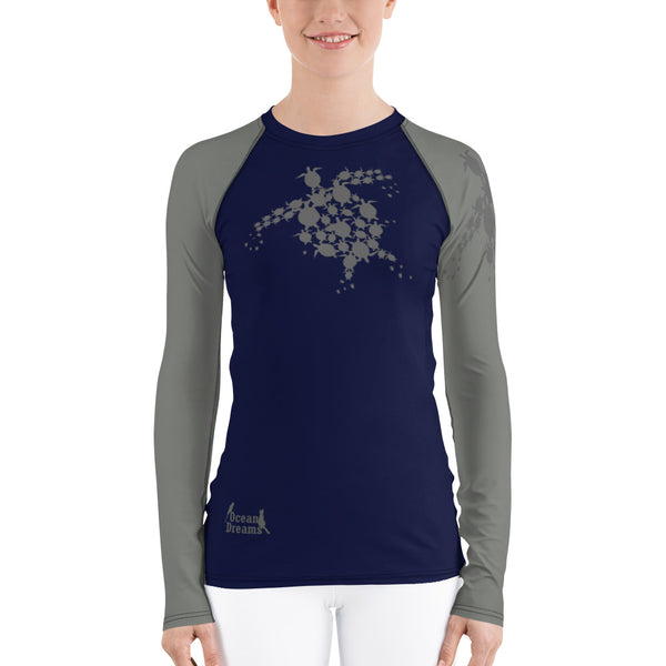 Turtle Time Women's Rash Guard