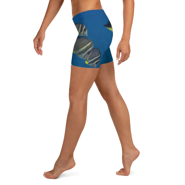 Striped Surgeonfish Stretch Shorts