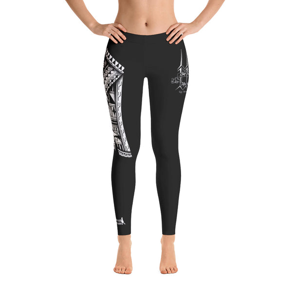 Tribal Hammerhead Leo Pugram Leggings