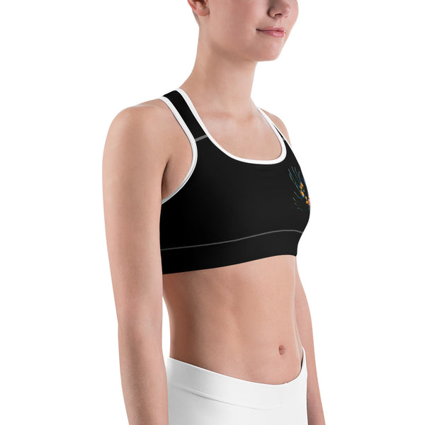 Beautiful Baby Lionfish Sports bra