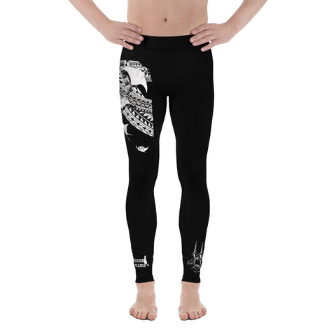 Men's Tribal Manta School design by Leo Pugram Leggings