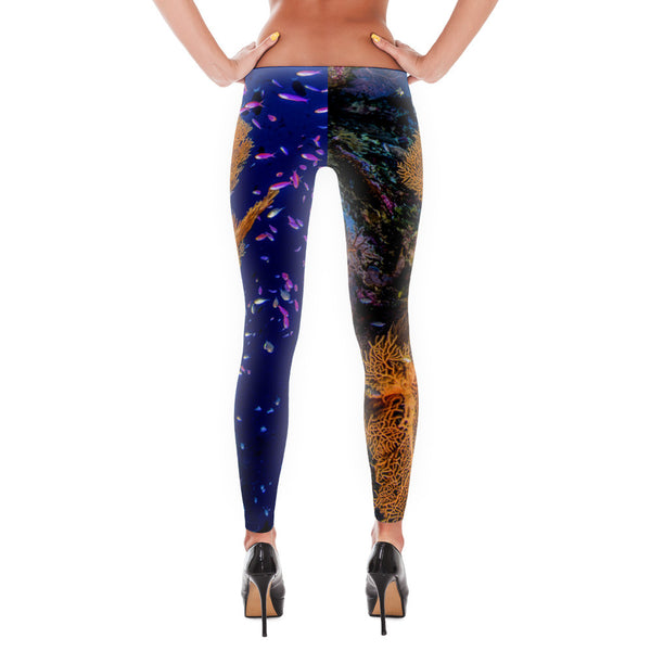 Coral Dreams Leggings