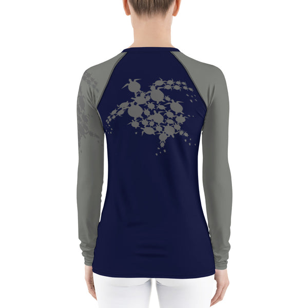 Turtle Time Women's Rash Guard