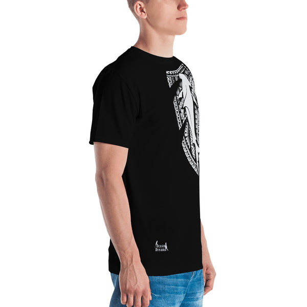 Tribal Hammerhead Leo Pugram Men's All-Over T-shirt
