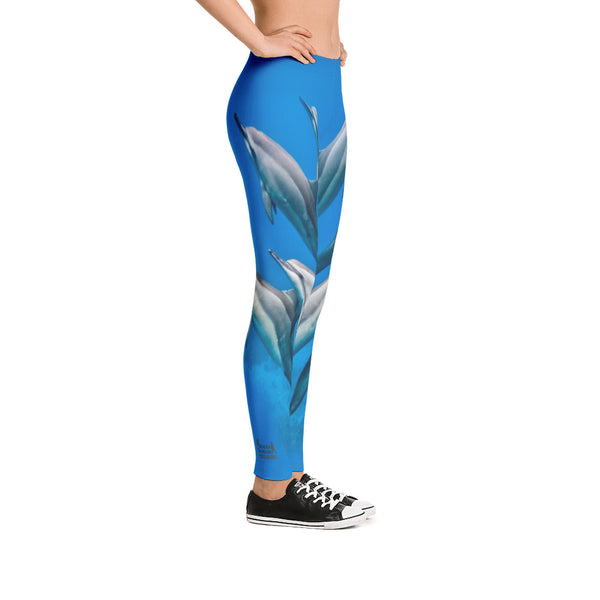 Dolphin Blue Leggings