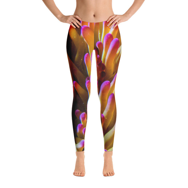 Purple-tipped Anemone Leggings