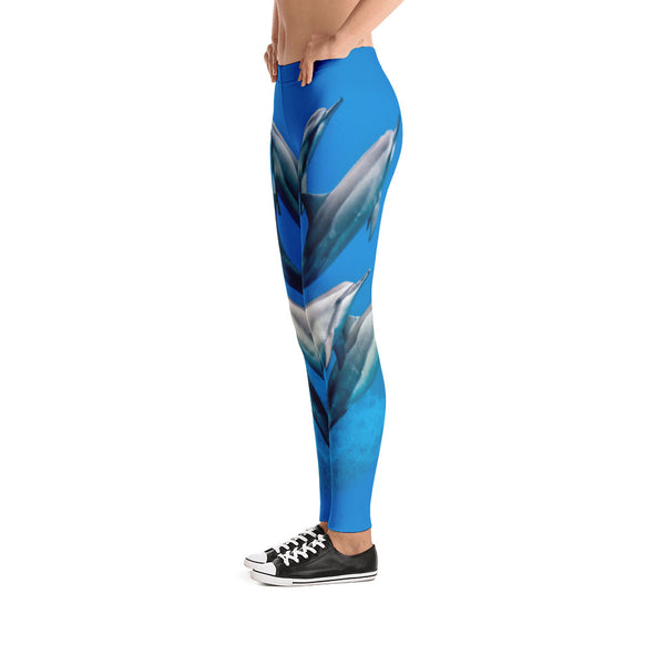 Dolphin Blue Leggings