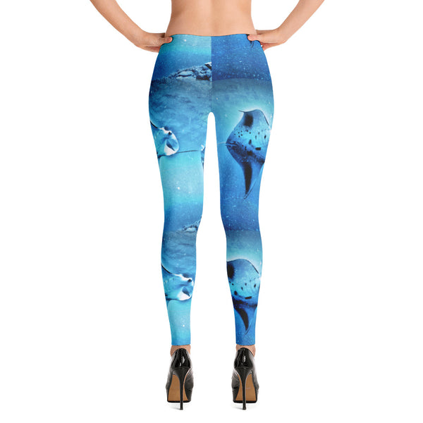Guam Manta Train Leggings