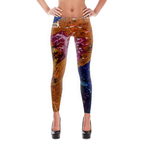 Coral Dreams Leggings