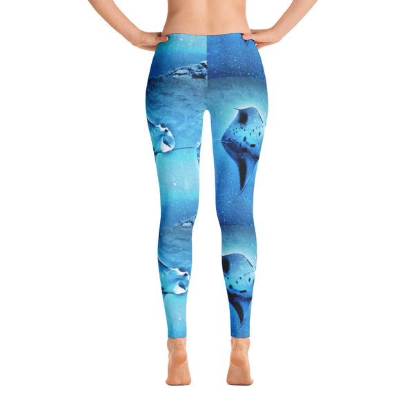 Guam Manta Train Leggings