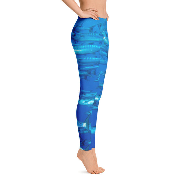 Blue Cudas Leggings