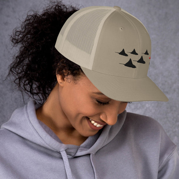 Eagle Ray City Trucker Cap