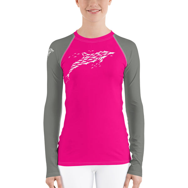 Dolphin Dreaming Women's Rash Guard