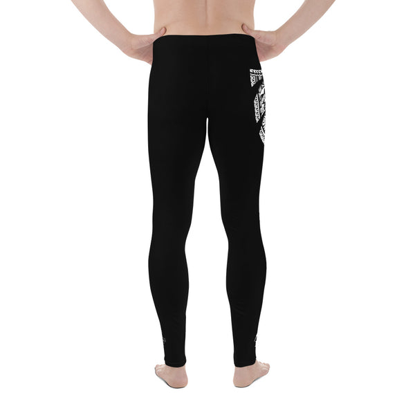 Men's Tribal Hammerhead Leggings Design by Leo Pugram