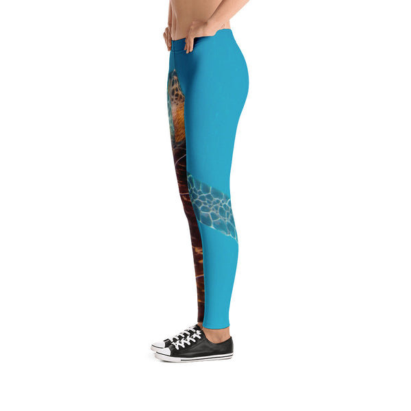 Green Sea Turtle Leggings