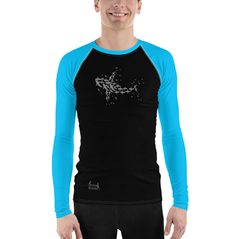 Sharks Everywhere Men's Rash Guard