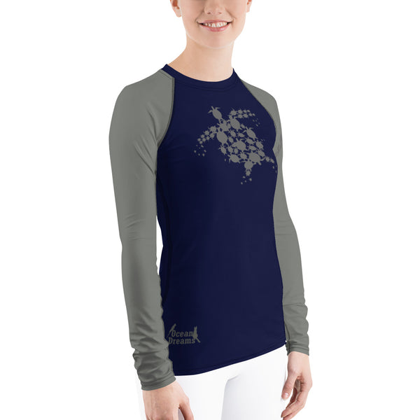 Turtle Time Women's Rash Guard