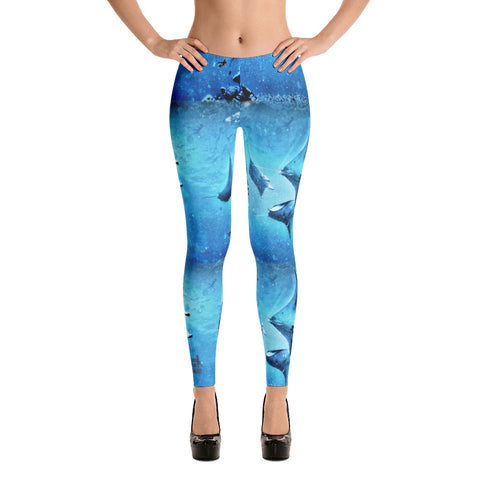 Guam Manta Train Leggings