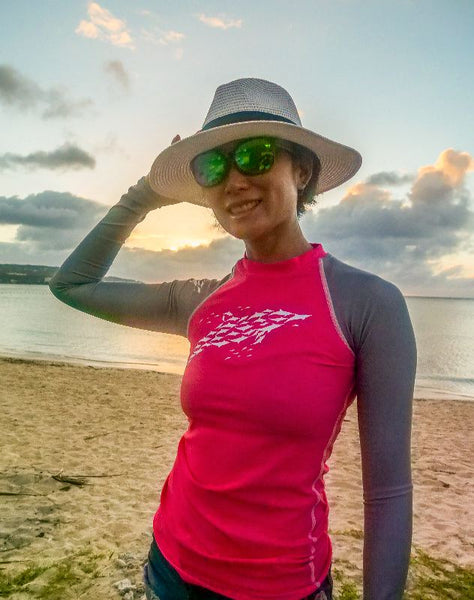 Dolphin Dreaming Women's Rash Guard
