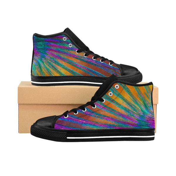 Parrotfish Fin Women's High-top Sneakers