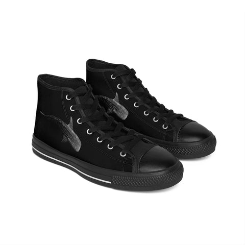 Whale Shark Ninja Women's High-top Sneakers