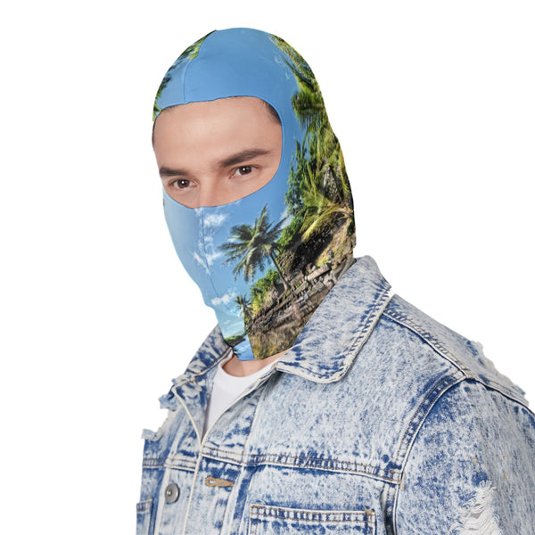 Nan Madol, Pohnpei, Micronesia, All-Over Print Snorkeling and Diving Hood