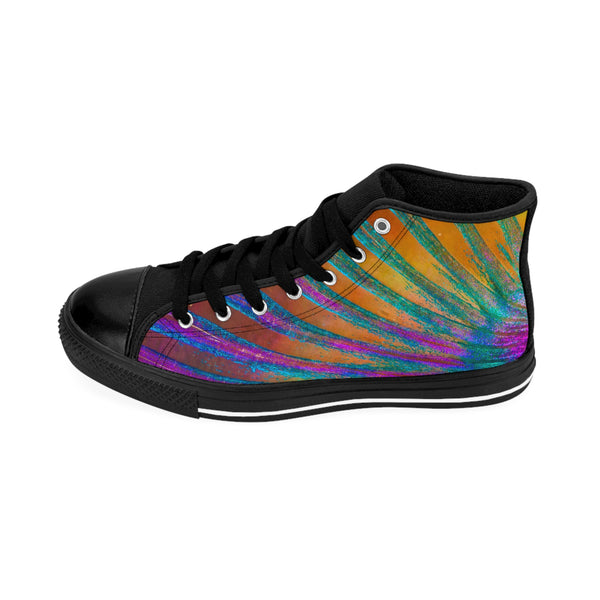 Parrotfish Fin Women's High-top Sneakers